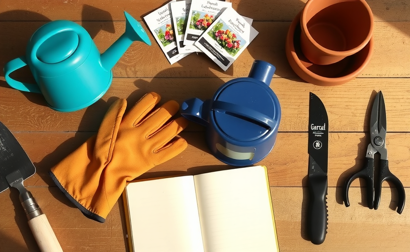 Gardening tools and planner interface
